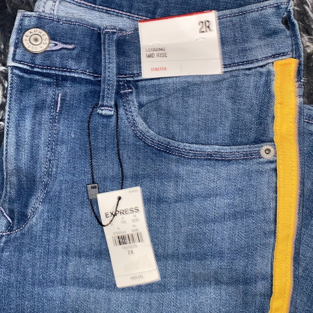 Express legging mid rise jeans - Picture 2 of 2